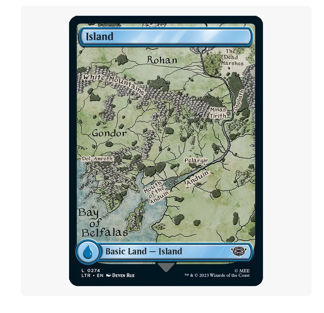 Minas Tirith - Universes Beyond: The Lord of the Rings: Tales of  Middle-earth - Magic: The Gathering