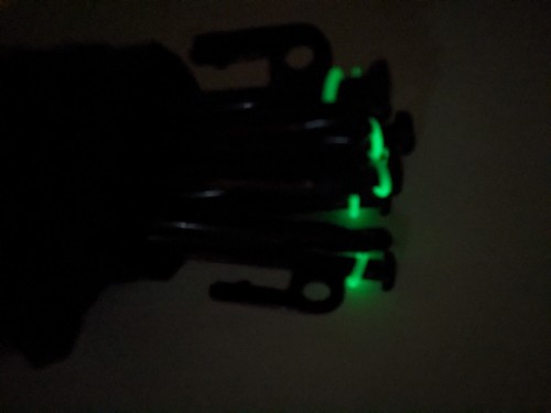 Heavy Duty 12” Steel Pegs Camping 16 ct. Glow in Dark Ground Stakes for Tent NEW - Picture 7 of 7
