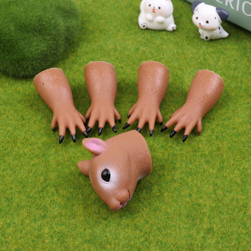 Squirrel Finger Hand Puppet Novelty Toys For Kids Birthday Party Cosplay Gift - Picture 1 of 12