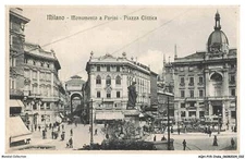 AQHP15-0942-ITALY - MILAN - monument to parini - elliptical square