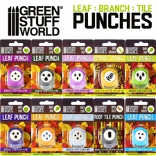 Green Stuff World: PUNCHES - Miniature Leaf, Branch & Tile Punch Cutter Tool