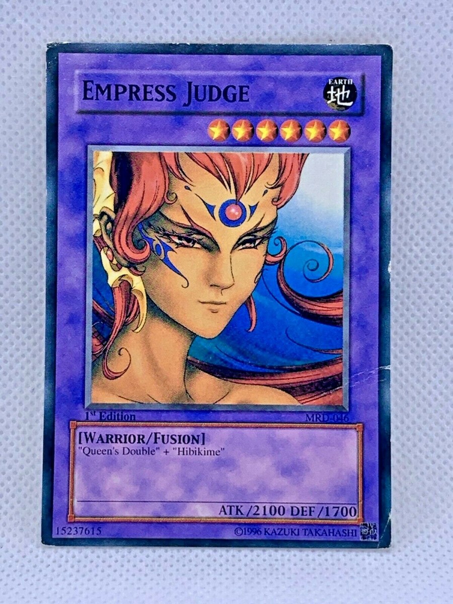 Yu-Gi-Oh Empress Judge 1st Edition MRD-046 Light Play | eBay