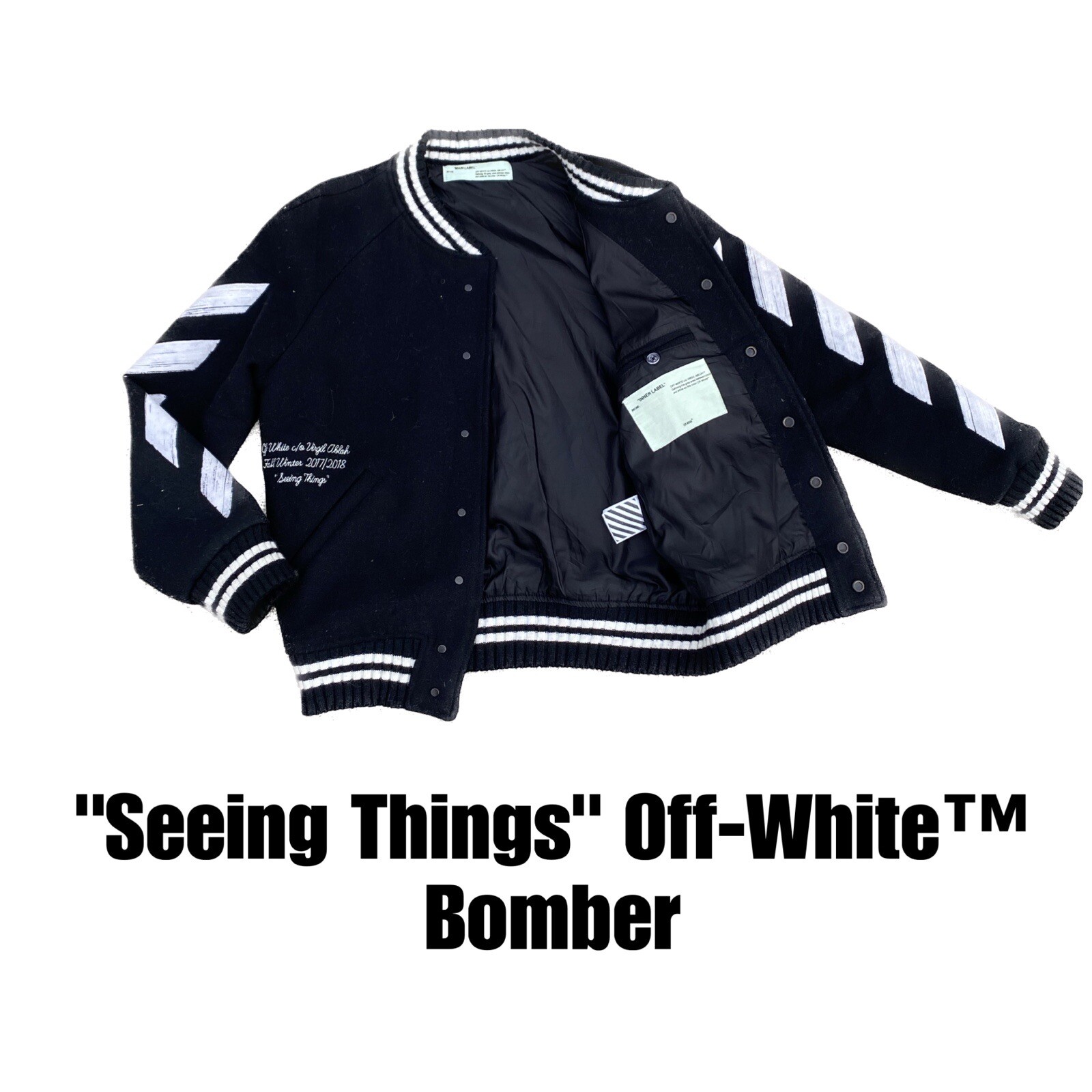 Off-White “Seeing things” Bomber Jacket - image 1