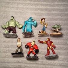 Nintendo Wii U Disney Infinity Starter Pack Characters Sidekicks Lot Of 7