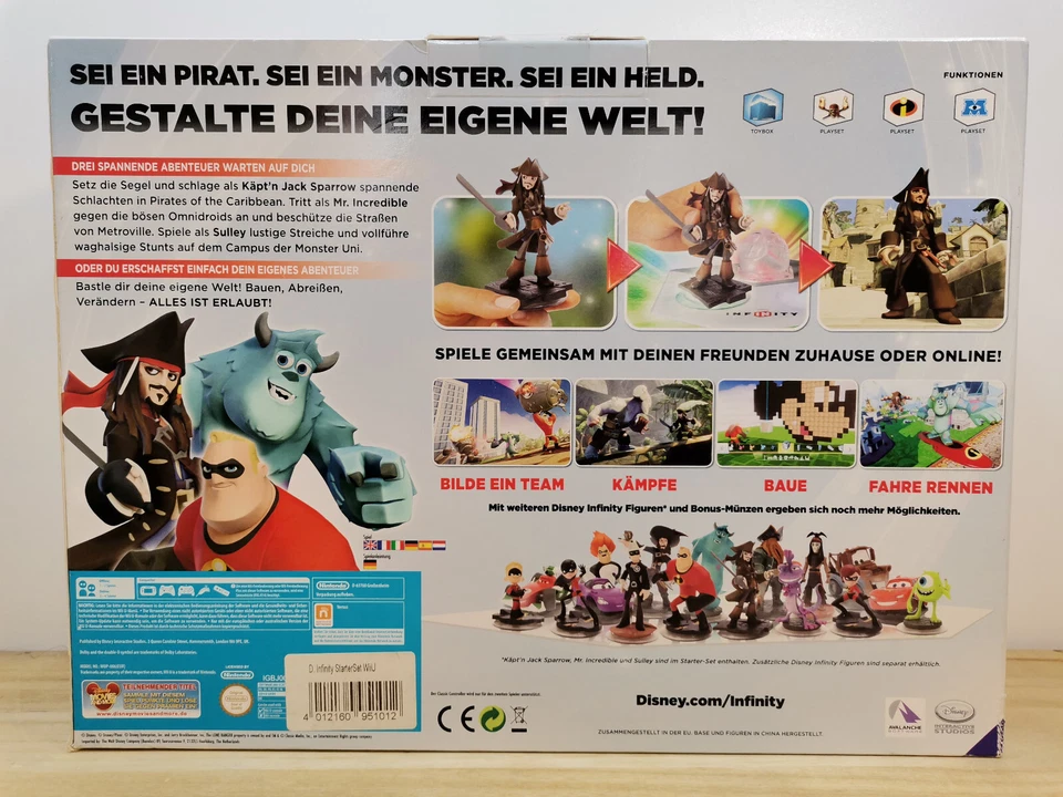 Nintendo WiiU Spiel - Disney Infinity Starter-set (NEUWARE) - Bild 2 von 2