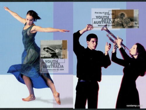 1998 maxi tarjetas postales prepagas de Maxicards de Youth Arts - Imagen 1 de 1