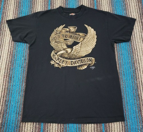 Vintage 90's 3D Emblem Harley Davidson 