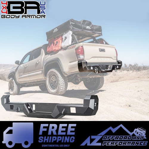 Body Armor 4X4 Pro Series Rear Bumper For 20162023 Toyota TC