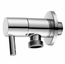 Douche Bidet Shower Stylish Shut off Valve Isolation Chrome plated Brass