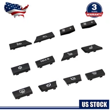 Set 12 Button Key Caps Repair Kit A/C Heater Switch for BMW 5 Series F10 F01 F12
