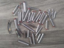 Vintage Aluminum Curlers Rods Perm Lot 37 USA SOLO