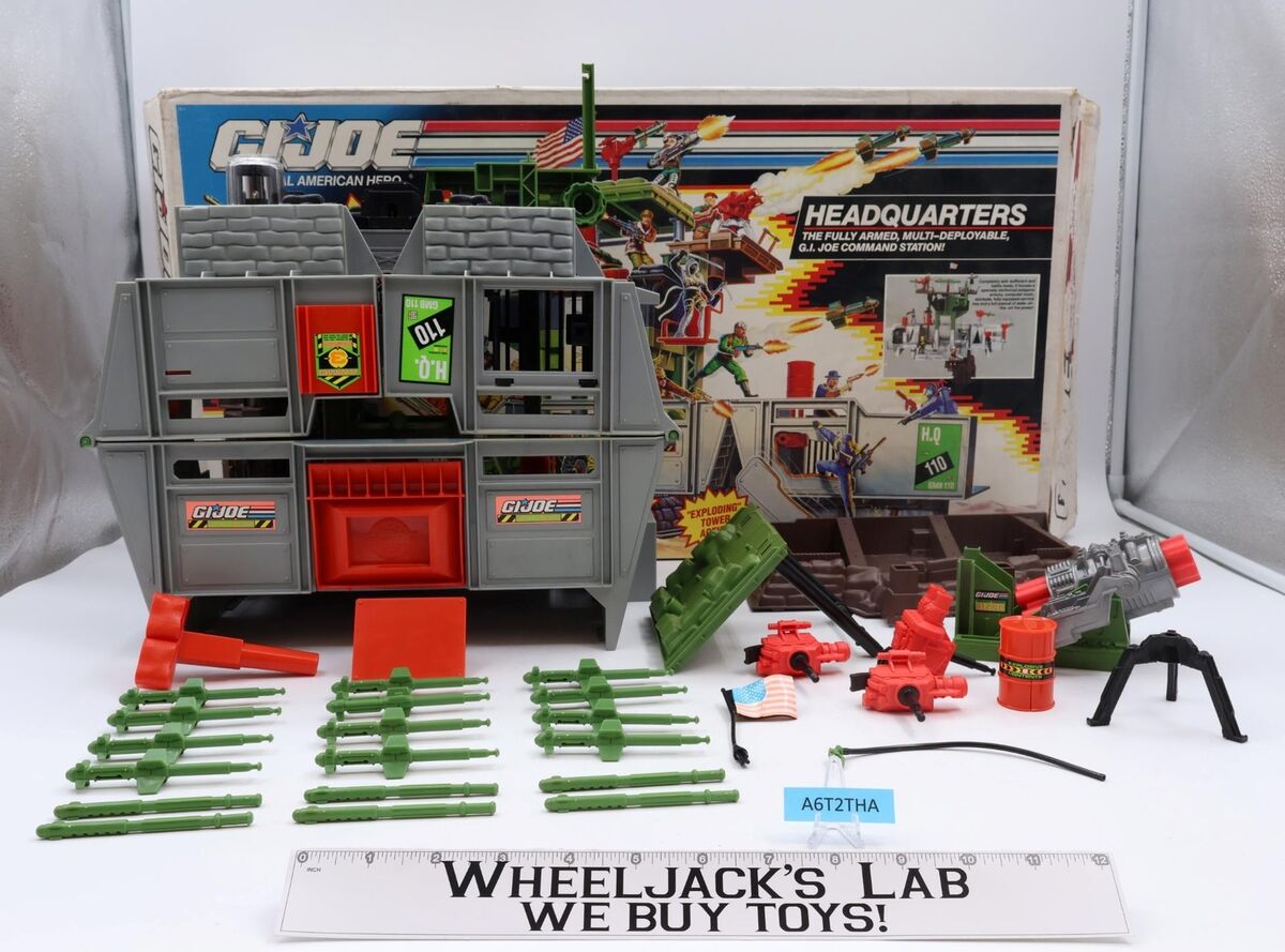 Headquarters With Box GI Joe 1992 Hasbro Vintag Action Headquarters With Box GI Joe 1992 Hasbro Vintag Action