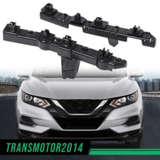 Front Bumper Brackets Set of 2 Fit For 2017-2022 Nissan Rogue Sport Left & Right