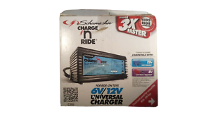 Charge 'N Ride Battery Charger 6V/12V Schumacher New W/Box Damage