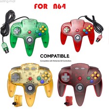 Wired / Wireless N64 Controller Gamepad Joystick Joypad For Nintendo 64 System