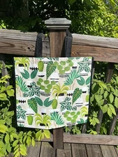 TJMAXX Large Shopping Tote Bag GARDENING 🌱HOUSE PLANTS Reusable Eco Friendly