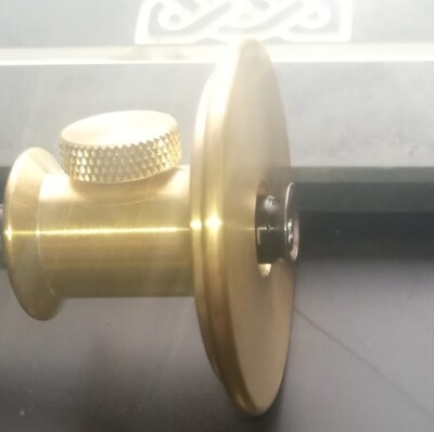 Neu schwarz 1 x Massivmessing professionelle Radmarkierungsanzeige