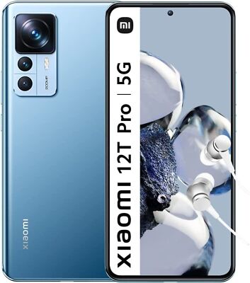 Xiaomi 12T Pro 5G Smartphone 8GB 256GB 6.67  120Hz AMOLED Snapdragon 8+ 200MP