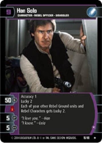 STAR WARS TCG WOTC RETURN OF THE JEDI HAN SOLO (K) 16/110 NM/MINT - Picture 1 of 1