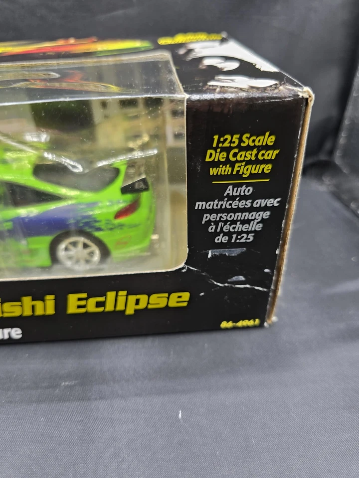 2002 Revell Fast & the Furious 1/25 scale Mitsubishi Eclipse with Brian Figure - Image 2 of 4