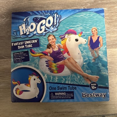 Bestway H2O Go! Fantasy Unicorn Ride-On Inflatable Pool Float
