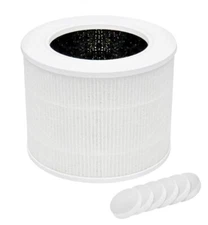 Smoke Remover Filter Set & 6 Aroma Pads for Levoit Core Mini-RF Air Purifier