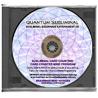 SUBLIMINAL CARD COUNTING- BLACKJACK COUNTER COUNT CARDS- BRAINWAVE TRAINING AID