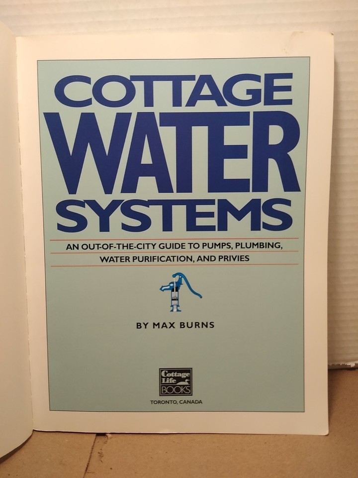 Cottage Water Systems OutoftheCity Pumps Plumbing Water