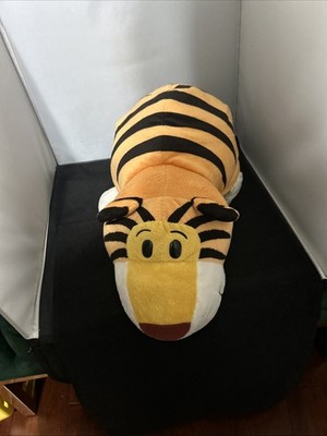 Flip A Zoo 2 in 1 Plush Stuffed Animal Toy Emma Elephant Theodore Tiger 17'' JZ26
