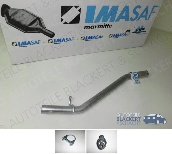 Imasaf Auspuff Endrohr + Anbauteile für Mazda 3 1.4 + 1.6 2003--image