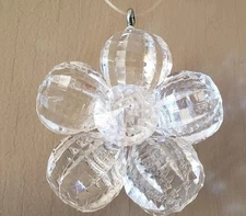 Acrylic Prism Flower Ornament/Suncatcher 