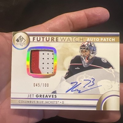 Jet Greaves Future Watch Auto Patch #45/100 FWAP 3 CLR 2023-24 SP Authentic
