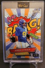 Aaron Donald 6/12 Legend DE- Wild Card Comix 2025 🔥