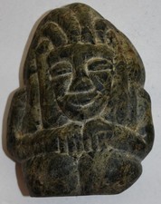 MAYAN STONE DWARF FIGURE, FIGURE FROM MYTHS, 5"
