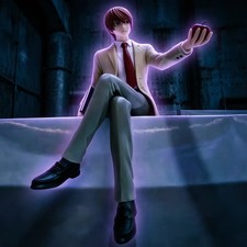 Death Note Light Yagami L Lawliet PVC Noodle Stopper Figure Statue Model