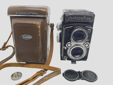  NEAR MINT w/Case Yashica Yashicaflex New B TLR 6x6 Film Camera 80mm f3.5 Lens