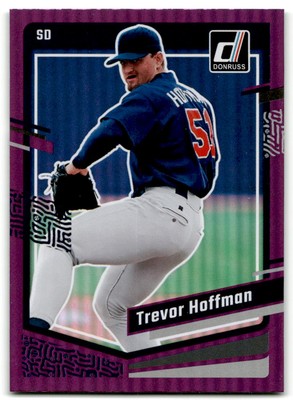 2023 Donruss #240 Trevor Hoffman Purple Foil
