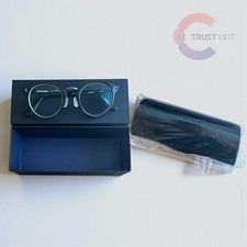 Oliver Peoples The Row Maidstone Black Glasses 48-23-145 Eyewear Japan