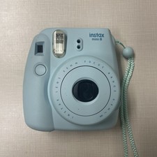 Fujifilm Instax Mini 8 Instant Film Camera Light/Mint Green tested working