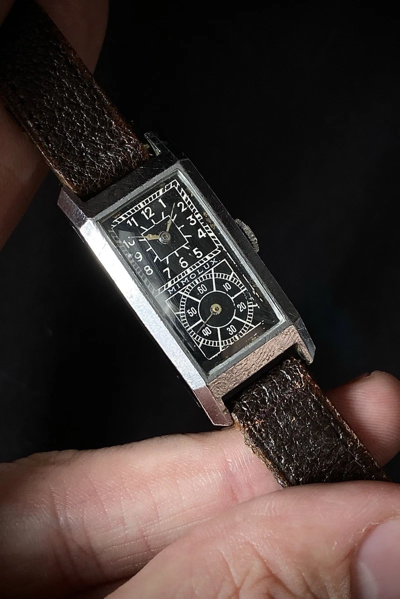 Vintage‎ MIMO 10k RG Kreisler Leaf Link Bracelet Windup Wristwatch Mimo Women Wristwatches for sale | eBay main image 3