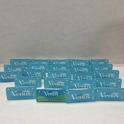 Gillette Venus Extra Smooth Sensitive 5-Blade Refill 23 NEW Cartridges