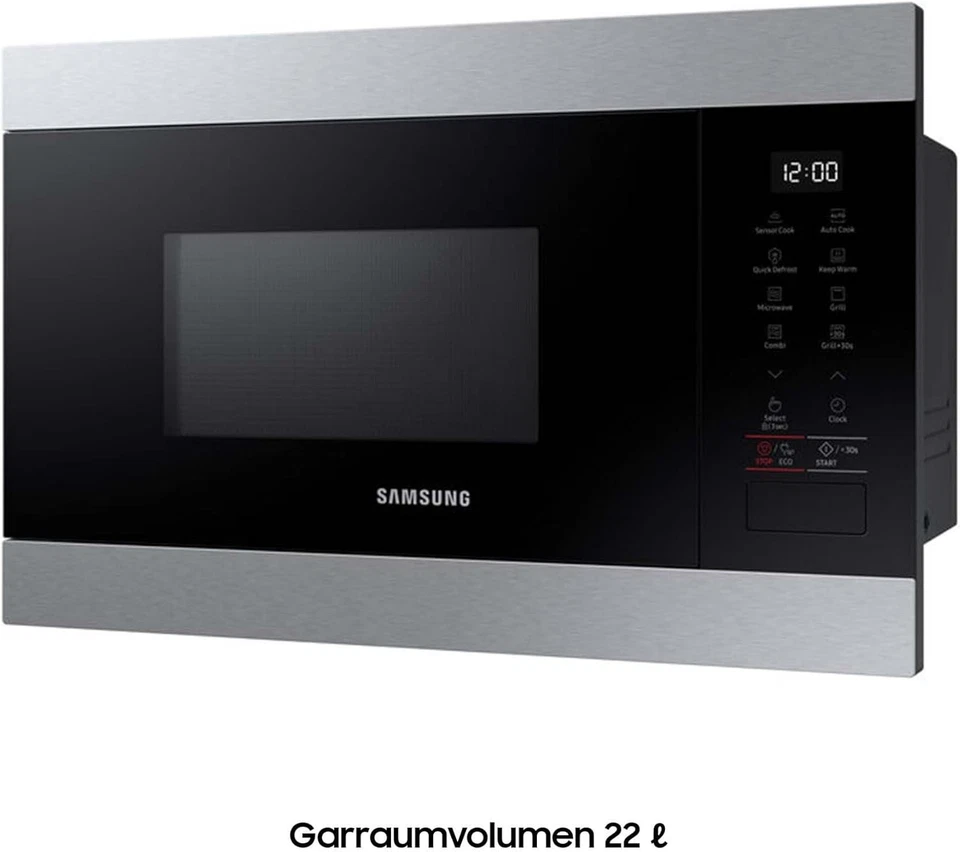 Samsung MG22M8274AT/E1 Einbau-Mikrowelle Grill 22L 850W Edelstahl NEU OVP - Bild 1 von 3