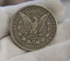 1890 O  US Morgan Silver Dollar $1 Fine (Cleaned) — photo 2