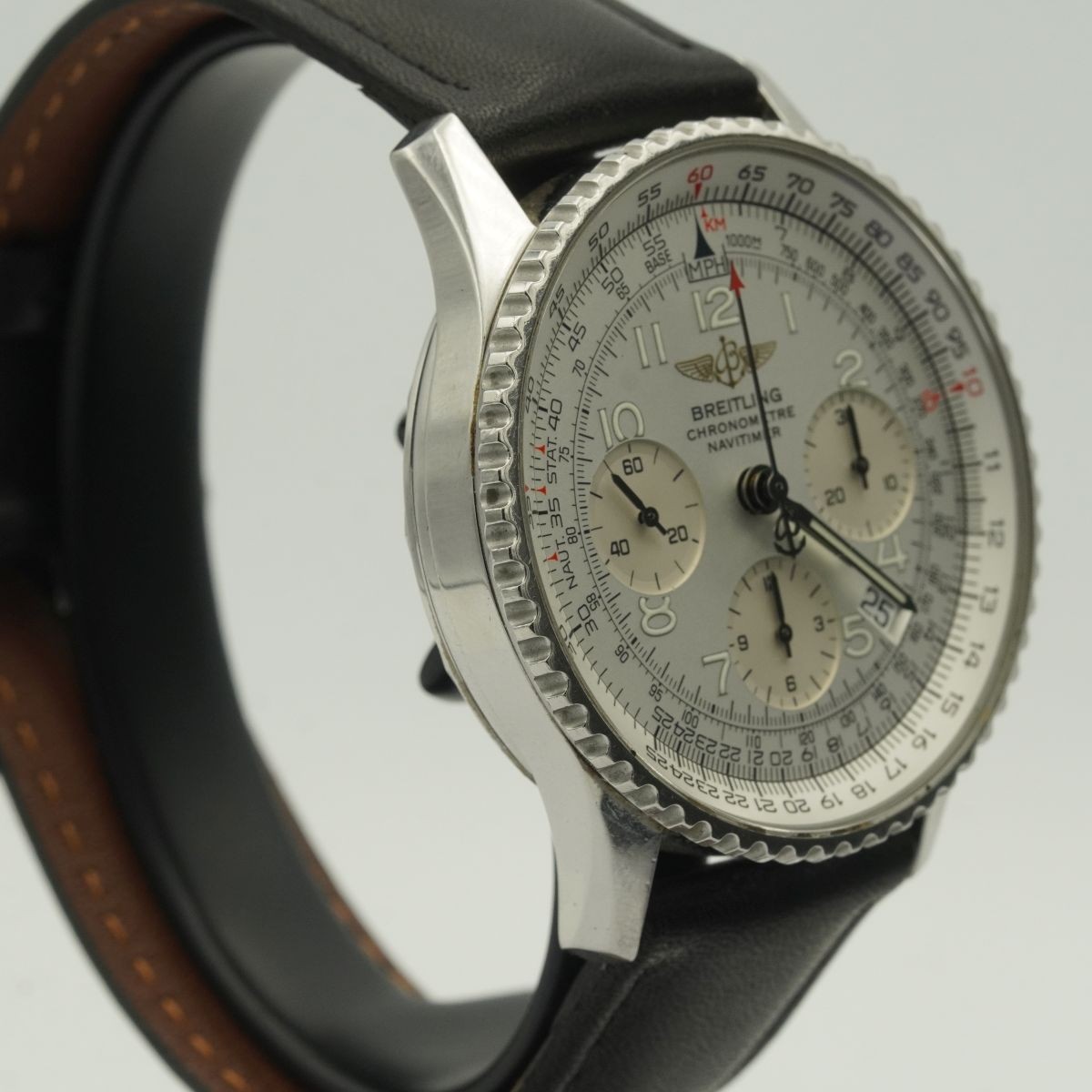 Breitling Old Navitimer Automatic A23322 44mm Ste… - image 3