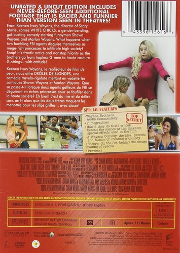 White Chicks (DVD) Maitland Ward Marlon Wayans Shawn Wayans (US IMPORT) - Picture 2 of 2