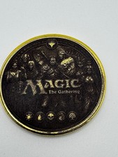 Magic The Gathering Inspired  Brass Coin Personalised MTG CCG