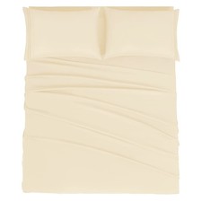 Mejoroom Queen Size Sheet Set - Hotel Luxury 1800 Bedding Sheets Queen, Taupe