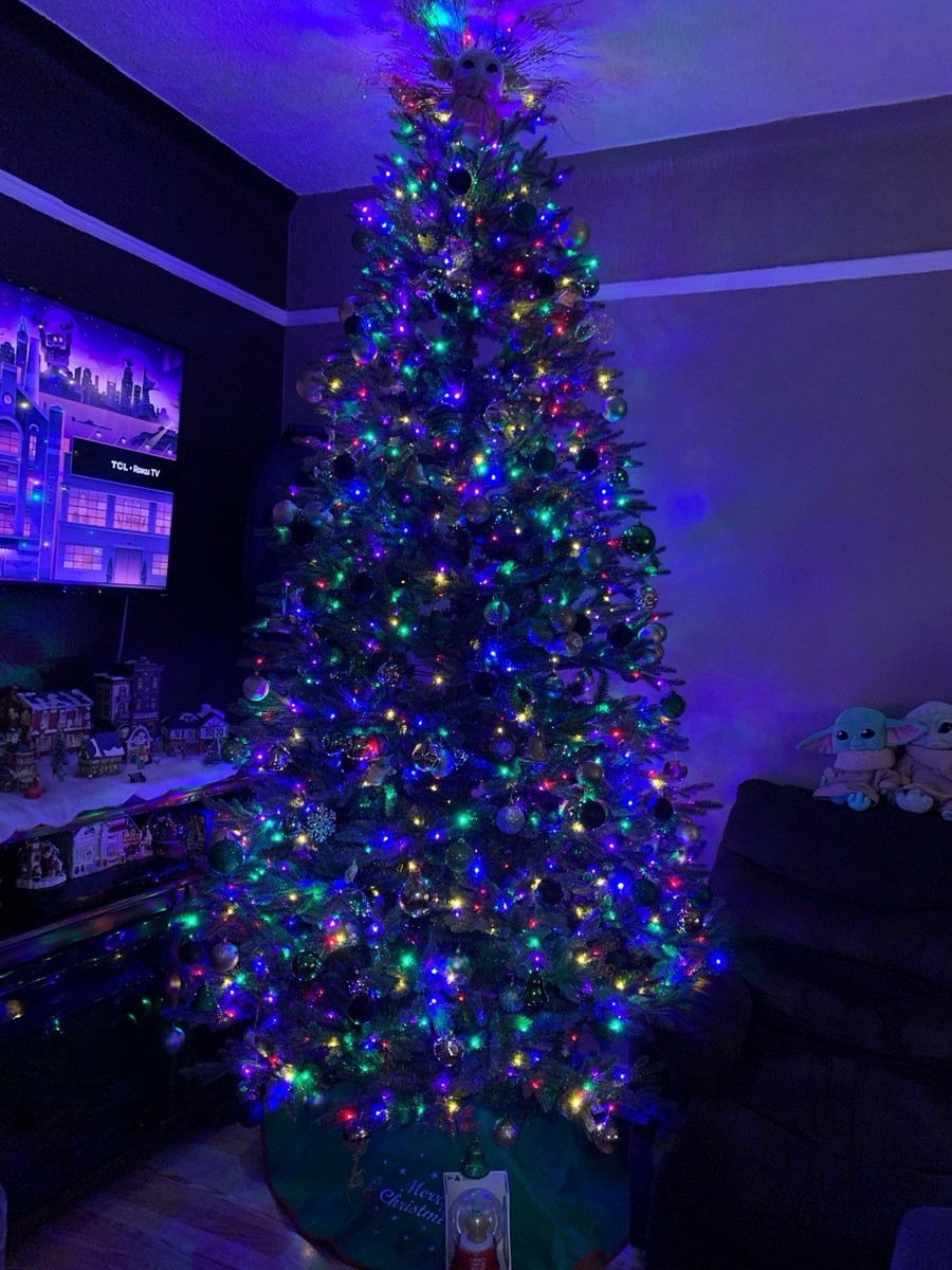 Home Accents Holiday 9-ft. Pre-Lit LED Jackson Noble Fir FULL