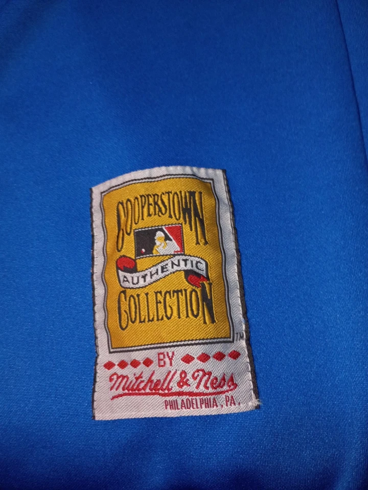 Vintage New York Mets PEDRO MARTINEZ #45 Jersey XL Stitched Mitchell & Ness - Image 3 of 4