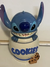 Disney Direct Stitch Cookie Jar LILO & STITCH 12” Retired RARE Exclusive Ceramic